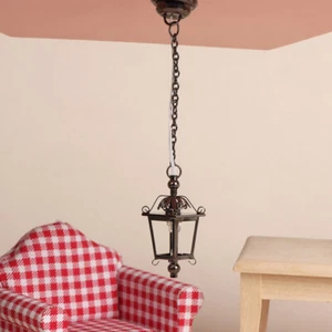 1:12 Scale Dollhouse Miniatures Accessories Vintage Victoria Ceiling Lamp Lights - Picture 1 of 1