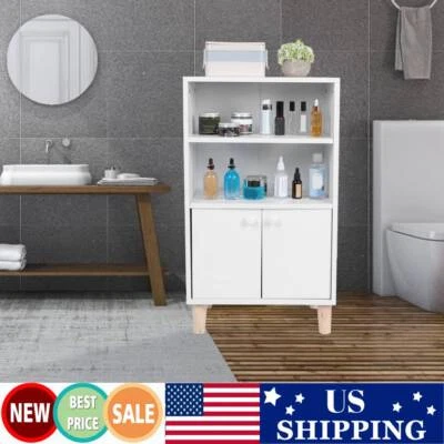 Bathroom Accessory Floor Cabinet Freestanding Cabinet Household Supplies - Image 1 of 4