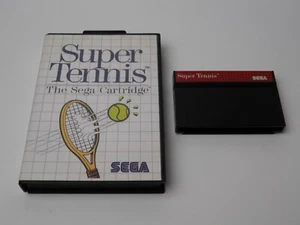Super Tennis (PAL) Sega Master System Boxed, No Manual - Picture 1 of 3