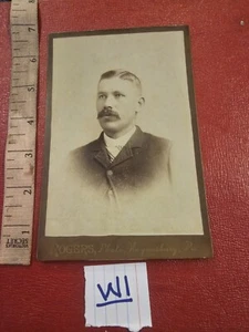 VINTAGE CABINET CARD PHOTOGRAPH (W1) - Picture 1 of 2