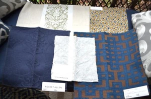Varie misure di campioni di tessuto di design di fascia alta fuori produzione per decorazione  - Foto 1 di 5