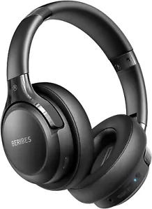 BERIBES Bluetooth Headphones Over Ear,Wireless Headphones with Microphone - Picture 1 of 7