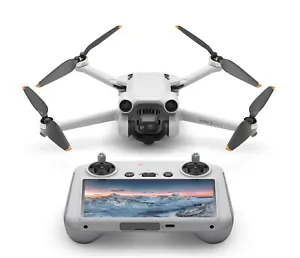 DJI Mini 3 Pro (DJI RC) Camera Drone 4K/60fps 48MP 34 Mins Remote Controller - Picture 1 of 6
