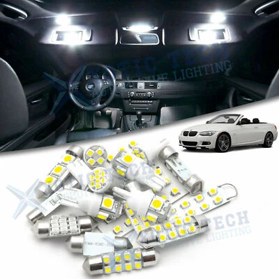 White LED Interior Light Package For BMW 3 Series E90 E92 328i M3 335i 2006-2012 - Image 1 of 4