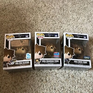 Funko Kingdom Hearts Sora (Dual Blasters. Guardian Form, Drive Form) - Picture 1 of 4