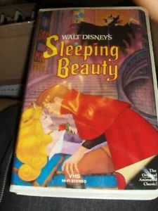 WIE NEU Disney's Sleeping Beauty schwarzer Diamant 476V - VHS - Bild 1 von 1