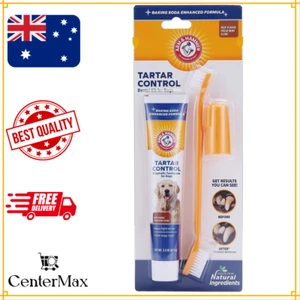 Dog Dental Care Tartar Control Kit for Dogs | Contains Toothpaste,Toothbrush Au- - Picture 1 of 6