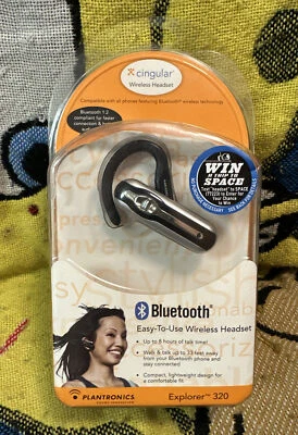 Plantronics Explorer 320 Bluetooth Wireless Headset SEALED - Image 1 of 4