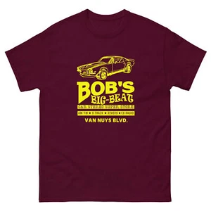 BOB'S BIG BEAT CAR STEREO SUPER STORE CAMARO T SHIRT AM FM 8 TRACK CB RADIO - Picture 1 of 10