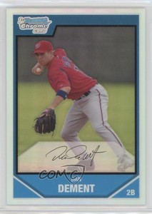 2007 Bowman Chrome Prospects Refractor /500 Dan Dement #BC80