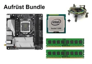 Bundle ASRock Z490M-ITX/ac + Intel Core i5 + 8GB - 32GB RAM - Bild 1 von 1