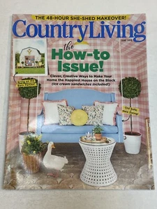 Country Living Magazine Jun 2018 How to Issue Ice Cream Sandwiches Happy House - Picture 1 of 1