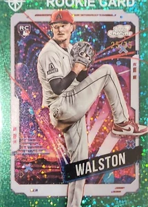 2024 Topps Cosmic Chrome #173 Blake Walston refractores de polvo espacial verde/75 - Imagen 1 de 2