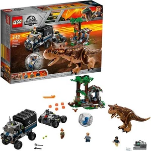 LEGO Jurassic World Carnotaurus vs Gyrosphere 75929 From Japan New - Picture 1 of 12