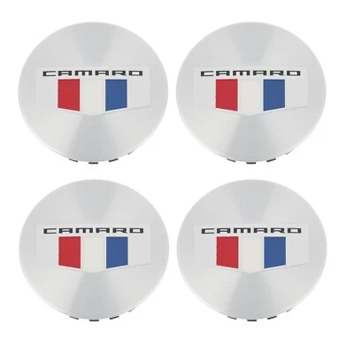 OEM NEW 2017-2019 Chevrolet Camaro Wheel Hub Center Caps w/Camaro Badge 19352505 - Image 1 of 4
