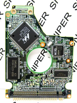 PCB - Hitachi 80GB HTS428080F9AT00 DK23FA-80 IDE (C/A0A2 C/A) Laptop Hard Drive - Image 1 of 4