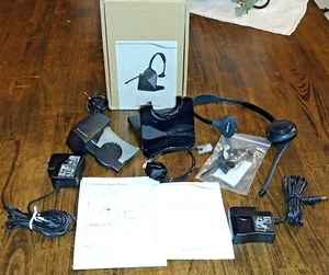 Plantronics CS510 / 84691-01 Over the Head Wireless Headset System In Box - Picture 1 of 24