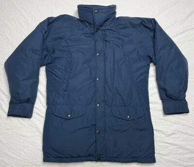Vintage The North Face Navy Blue Down Winter Coat Jacket Size Small Heavyweight - Image 1 of 4