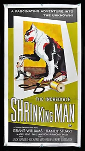 INCREDIBLE SHRINKING MAN * CineMasterpieces ORIGINAL MOVIE POSTER 1957 SCI FI - Picture 1 of 1