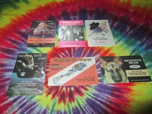 GRATEFUL DEAD BACKSTAGE PASS MADISON SQUARE GARDEN NEW YORK OCT. 10/13-19/94-LOT - Picture 1 of 2