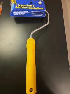 Rullo testurizzato Acry-Tech 4" con manico per DuraTex condizioni nuovo - Foto 1 di 4
