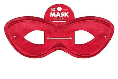 Superhero Mask - Costume Accessory - One Size - 4 Colors - Image 1 of 4