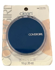 Covergirl Clean Oil-Control Pressed Powder, 545 Warm Beige - Picture 1 of 5