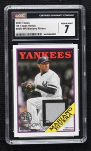 2023 Topps Series 1 1988 Topps Baseball Relics Mariano Rivera #88R-MR CGC 7 HOF - Picture 1 of 3
