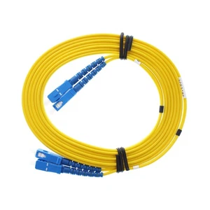 ALLEN-TEL GBSC2-D1-03 FIBER OPTIC PATCH-CABLE, SINGLE-MODE, SC-SC DUPLEX 3-METER - Afbeelding 1 van 3