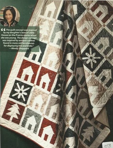 H0353 LITTLE VILLAGE ON THE PRAIRIE QUILTMUSTER/ANLEITUNG - Bild 1 von 1