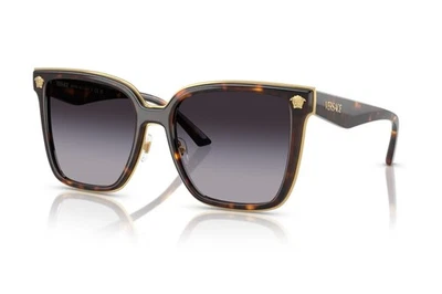 Gafas de sol Versace VE2278D 1088G 58 mm Habana/lente degradada gris Foto 1 de 4