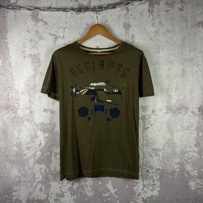 Винтажная мужская роскошная футболка Diesel Y2K с большим логотипом Streetwrar размер XL - Изображение 1 из 4