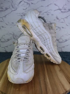 Nike Air Max 95 Essential Blanco Atlético Bajo Zapatos para Correr Para Hombres Talla 11 ¡BATIDORAS! - Imagen 1 de 24