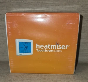 Heatmiser PRT-WTS Touchscreen Series Thermostat – White - Picture 1 of 3