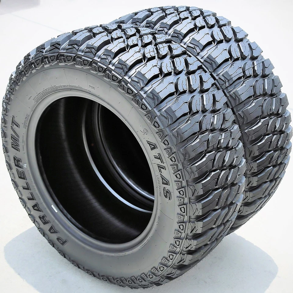 2 Tires Atlas Paraller M/T LT 295/60R20 Load E 10 Ply MT Mud Tire Foto 1 de 4