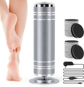 Rotating Pedicure Tool for Dead Skin, Cracked Heels –Smooth Soft Feet Exfoliator - Picture 1 of 7