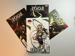 Secret Wars 1602 Witch Hunter Angela #1-4 Complete Series Set 2015 Marvel Comics - Picture 1 of 11