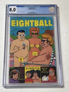 1992 EIGHTBALL #9 GRADED CGC 8.0 VF Daniel Clowes Fantagraphics Books - Picture 1 of 2