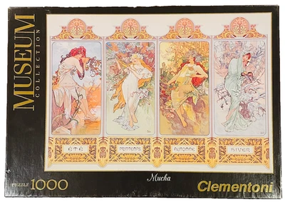 Clementoni The Four Seasons - Complete 1,000 pc Jigsaw Puzzle!!! - Image 1 of 4