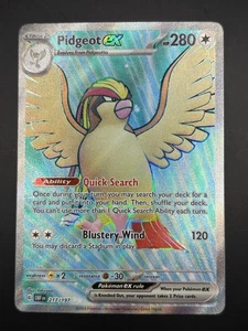 Pidgeot ex 217/197 SV03: Obsidian Flames - Picture 1 of 2
