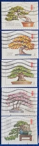 US Stamps 2012 Bonsai Set of 5 Used Forever On Paper #4618-4622 - Picture 1 of 1