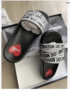 Moschino Women’s Sliders - Picture 1 of 13