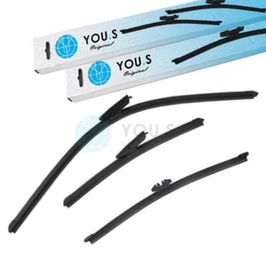 JUEGO DE LIMPIAPARABRISAS DELANTERO + TRASERO 250+650+340mm para RENAULT CLIO IV Grandtour - Imagen 1 de 3