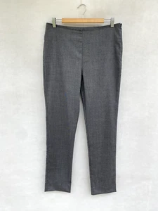 🍁 Womens Untouched World NZ Wool Side Zip Pants Trousers Slacks Grey Size S - Bild 1 von 5