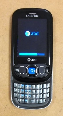 Samsung Strive SGH-A687 - Black and Silver ( AT&T ) Rare Cellular Slider Phone - Image 1 of 4