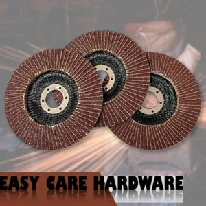 Flap Disc Discs Wheel Angle 4" 4.5" 5" 100mm 115mm 125mm Grit 40 60 80 - Picture 1 of 9