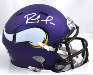 Randy Moss Autographed Minnesota Vikings Speed Mini Helmet- Beckett W Hologram - Picture 1 of 3