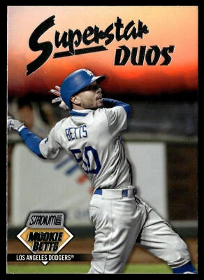 2021 Stadium Club Cody Bellinger / Mookie Betts #SD-2 Superstar Duos L.A - Image 1 of 2