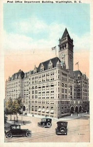 Postal Washington DC: Departamento de Correos Edificio, antiguo WB años 20 - Imagen 1 de 2