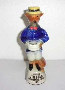 JIM BEAM NATIONAL CLUB FOX 10TH BIRTHDAY PAPERWEIGHT REGAL CHINA 1976 - Picture 1 of 2